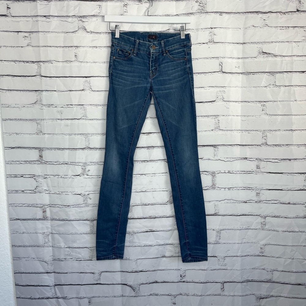 MOTHER Women's Skinny Jeans - Blue